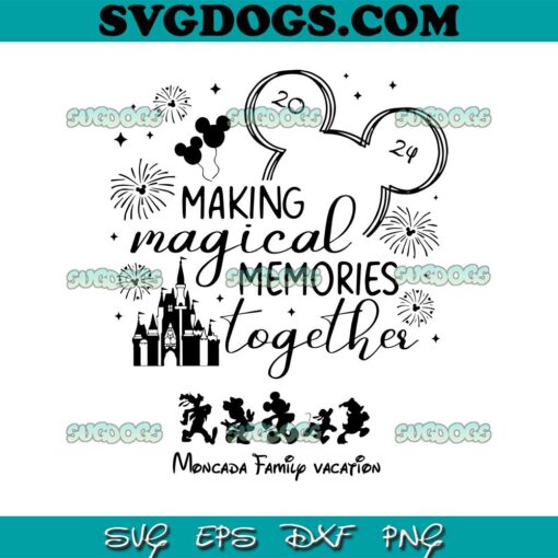 Making Magical Memories Together Mickey 2024 SVG EPS DXF PNG   Making Magical Memories Together Mickey 2024 SVG 510x510 