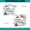 Making Magical Memories Together Disney 2024 SVG Bundle, Family Vacation SVG PNG EPS DXF