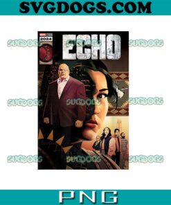 Marvel Studios Echo TV Series 2024 Comic Cover PNG, Echo TV PNG