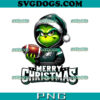 Merry Christmas Grinch San Francisco 49ers PNG, 49ers Football Teams PNG, Grinch NFL Hoodie PNG