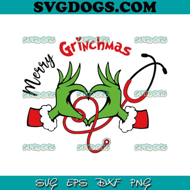 Merry Grinchmas SVG PNG