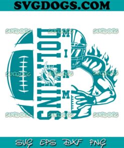 Miami Dolphins Football Player SVG, Dolphins SVG PNG EPS DXF