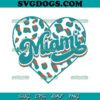 Miami Dolphins Skyline Football Names SVG, Dolphins SVG PNG EPS DXF