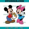 Mickey Gift Christmas SVG, Mickey Mouse And Piglet SVG PNG EPS DXF