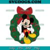 Minnie Christmas Ornament SVG PNG EPS DXF