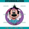 Mickey Sitting In Wreath SVG, Christmas Mickey Character SVG PNG EPS DXF