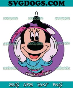 Minnie Christmas Ornament SVG PNG EPS DXF