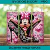 Minnie Fashion Zipper 20oz Tumbler Wrap PNG File