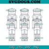 Monochromatic Nutcracker SVG, Christmas NutCracker SVG PNG EPS DXF