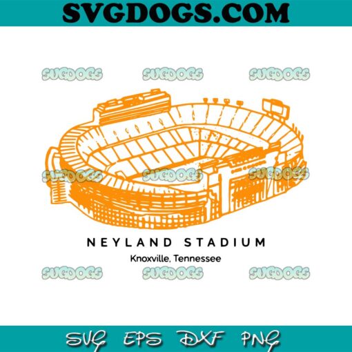 Neyland Stadium SVG, Tennessee Volunteers SVG PNG EPS DXF