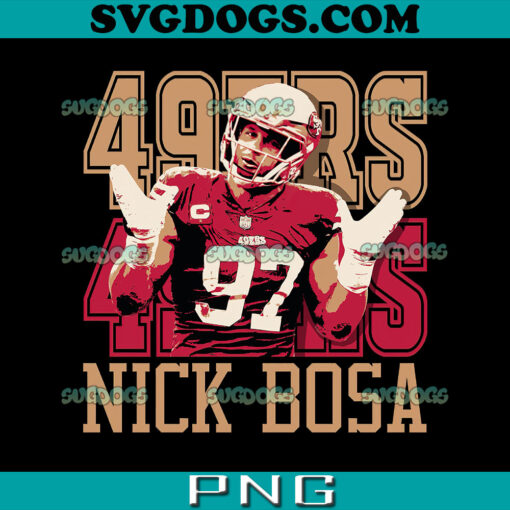 Nick Bosa 49ers PNG, San Francisco 49ers PNG