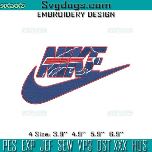 Nike Logo Buffalo Bills Embroidery