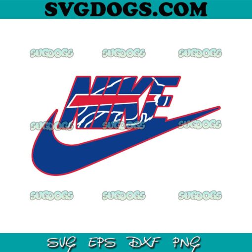 Nike Logo Buffalo Bills SVG, Buffalo Bills SVG PNG EPS DXF