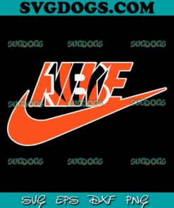 Nike Logo Cincinnati Bengals SVG, Cincinnati Bengals SVG PNG EPS DXF