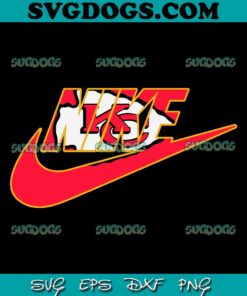 Nike Logo Kansas City Chiefs SVG, Kansas City Chiefs SVG PNG EPS DXF