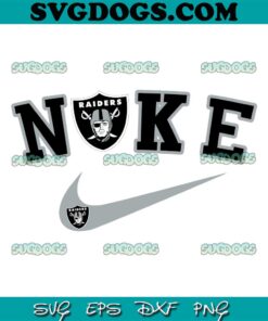 Nike Logo Las Vegas Raiders SVG, Las Vegas Raiders SVG PNG DXF EPS