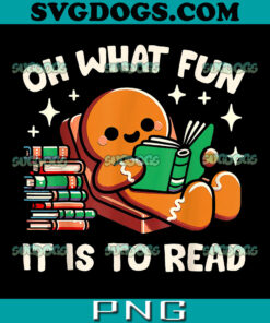 Oh What Fun It Is To Read PNG, Christmas Teacher Librarian Books PNG