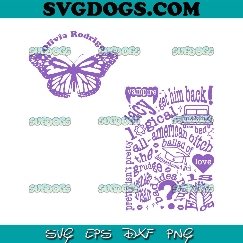 Olivia Rodrigo SVG Bundle