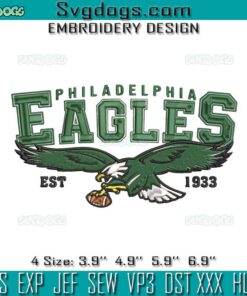 Philadelphia Eagles 1993 Embroidery