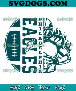 Philadelphia Eagles Football Player SVG, Philadelphia Eagles SVG PNG EPS DXF