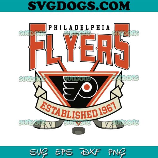 Philadelphia Flyers Hockey 1967 SVG, Philadelphia Flyers SVG PNG EPS DXF