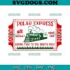 Believe The Polar Express SVG PNG EPS DXF