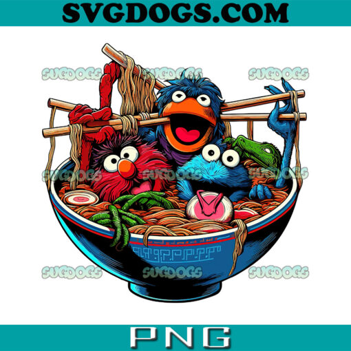 Ramen Muppet PNG, Muppet Babies PNG
