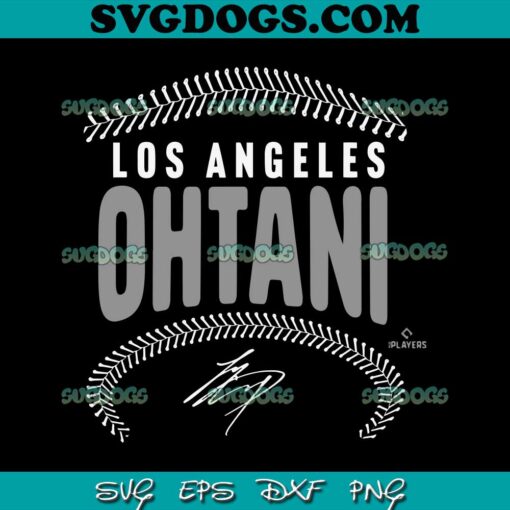 Shohei Ohtani Los Angeles SVG PNG DXF EPS