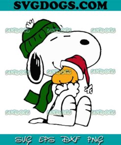 Snoopy Dog Woodstock Christmas SVG, Friends Christmas SVG PNG EPS DXF