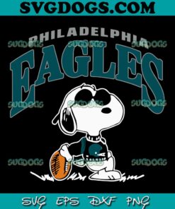 Snoopy Philadelphia Eagles SVG PNG EPS DXF