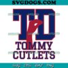 TD Tommy Cutlets SVG, NY Italian Hand Gesture Tommy Cutlets Football Quarterback SVG PNG EPS DXF