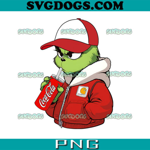 The Ginch Drink Cocacola PNG, Carhartt Grinches PNG