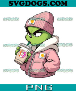 The Grinch Drink Dunkin Donuts PNG, Dunkin Donuts Grinch Christmas PNG