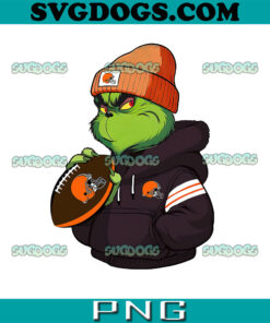 Grinch They Hate Us Because They Aint Us Browns SVG, Cleveland Browns SVG PNG EPS DXF