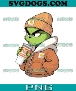 The Grinch Drink Whataburger PNG, Christmas Whataburger PNG, Grinch Bougie Carhartt PNG
