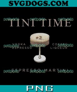 Tini Time Vodka Espresso PNG, Coffee Liqueur PNG, Espresso Martini PNG