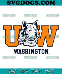 Washington Huskies logo SVG PNG EPS DXF