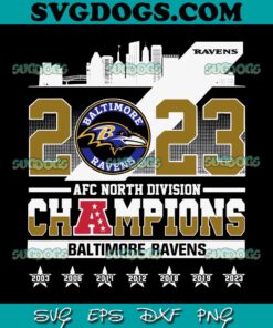 Afc North Division Champions Baltimore Ravens SVG, Ravens SVG PNG EPS DXF