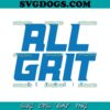 All Grit Detroit Lions Logo SVG, Detroit Lions SVG PNG EPS DXF