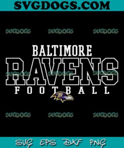 Baltimore Ravens Football SVG, Ravens SVG PNG EPS DXF