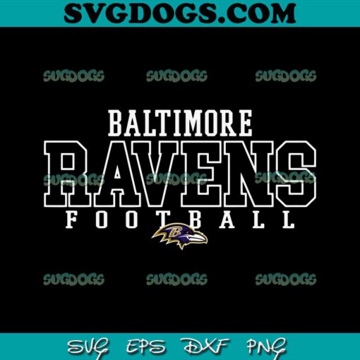 Baltimore Ravens Football SVG, Ravens SVG PNG EPS DXF