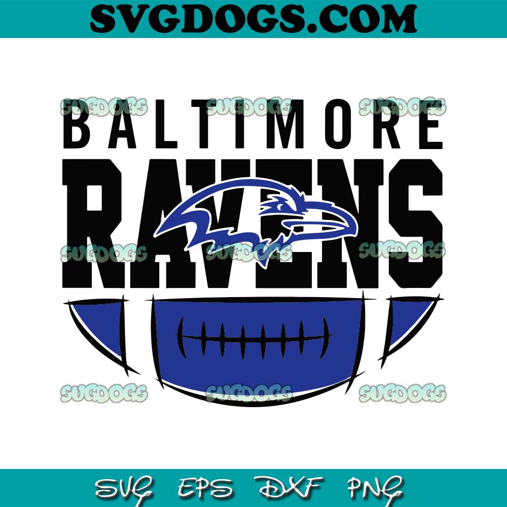 Baltimore Ravens Football Team SVG File