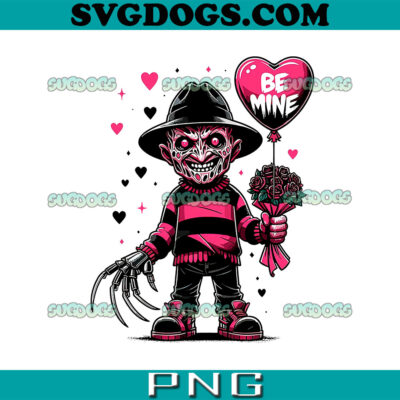 Be Mine Freddy Krueger Valentine PNG