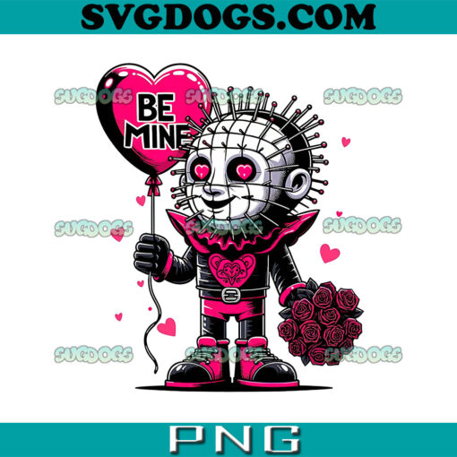 Be Mine Hellraiser Valentine PNG, Horror Valentine PNG