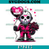 Be Mine Ghostface Valentine PNG, Valentine Scream PNG, Horror Valentine PNG