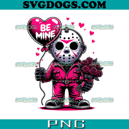Be Mine Jason Voorhees Valentine PNG, Horror Love PNG