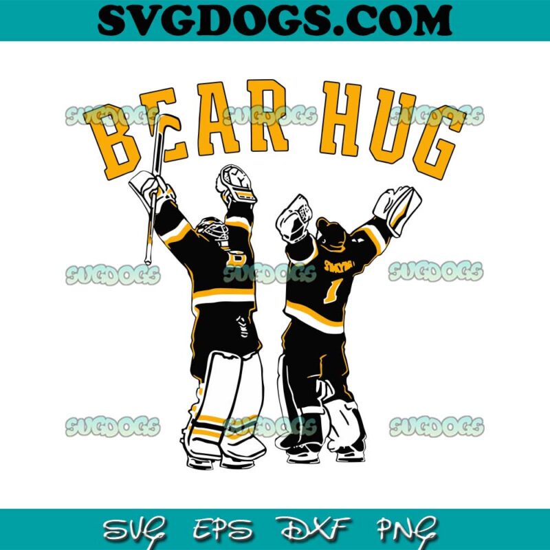 Bear Hug Boston Bruins Hockey SVG