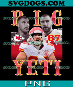 Big Yeti Travis Kelce PNG, Kansas City Chiefs PNG