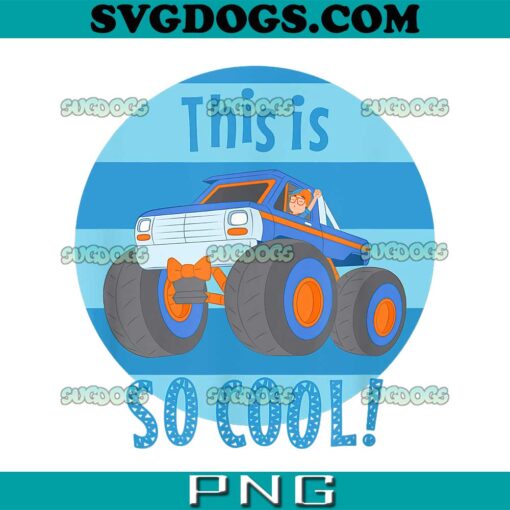 Blippi Camiseta Monster Truck This Is So Cool PNG