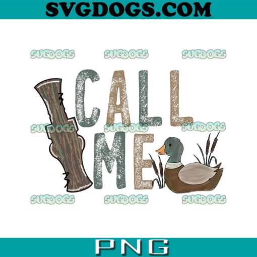 Boy Duck Hunting PNG, Duck Call PNG